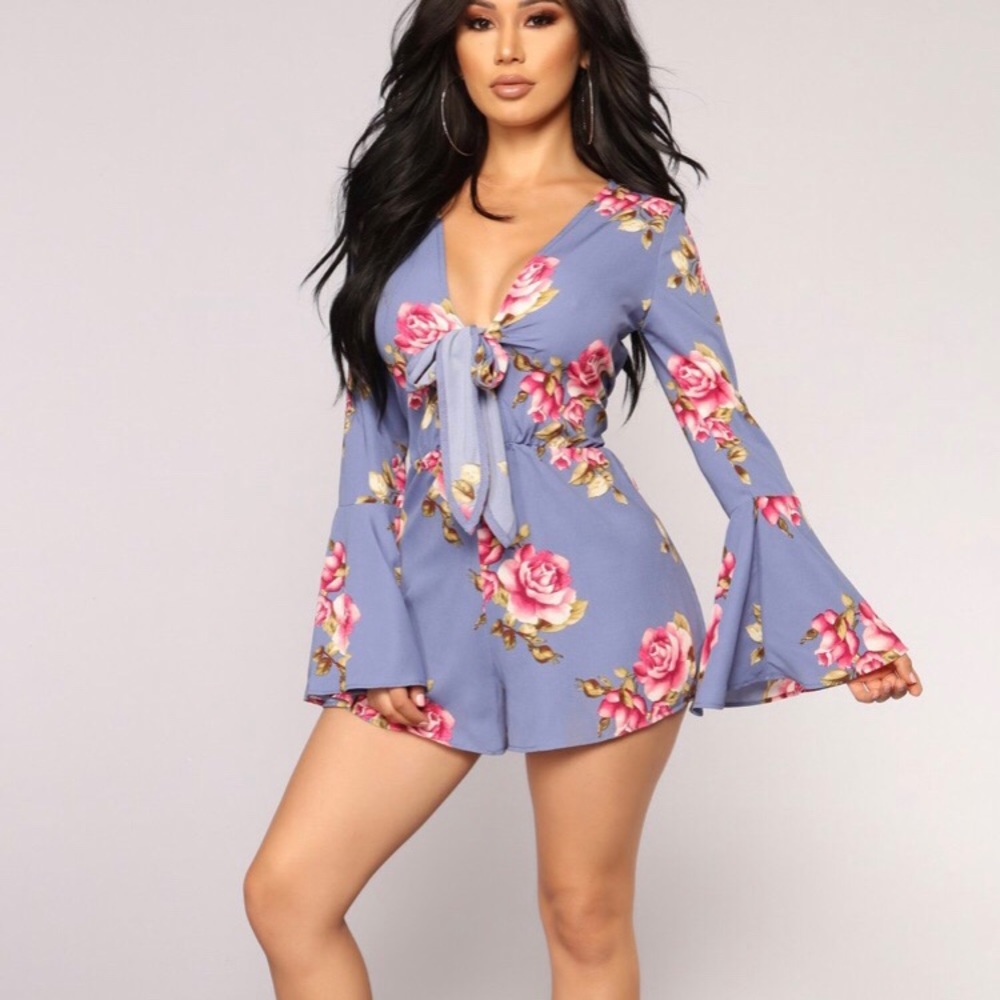 Floral Romper